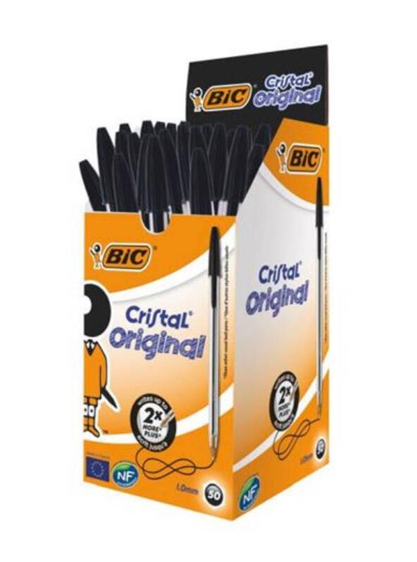 Bic Cristal Ballpoint Pen Medium Black