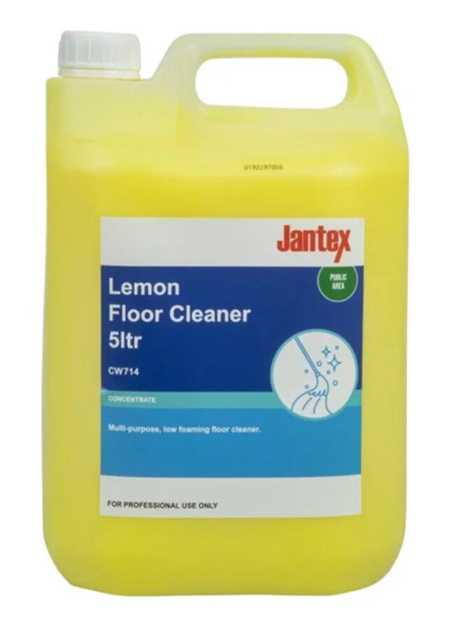 Jantex Lemon Gel Floor Cleaner Concentrate 5Ltr