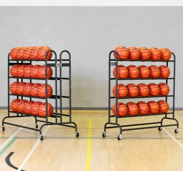 Freestanding Basketball Trolley