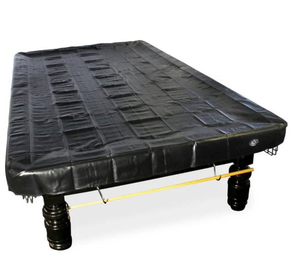 Baize Master Heavy Duty Water Resistant Full Size Snooker Table Cover - 12FT BLACK