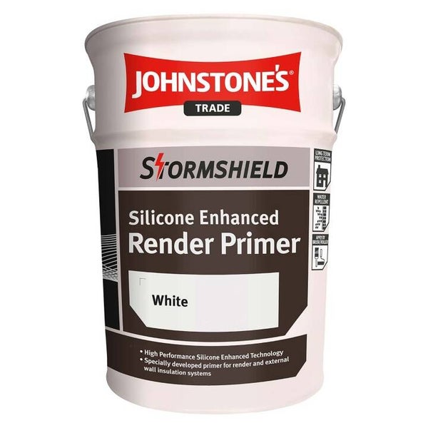 Johnstone's Trade Stormshield Silicone Render Primer 5ltr