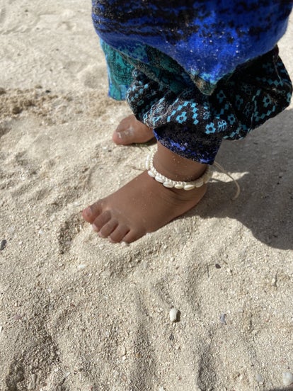 Beach 2025 shell anklet