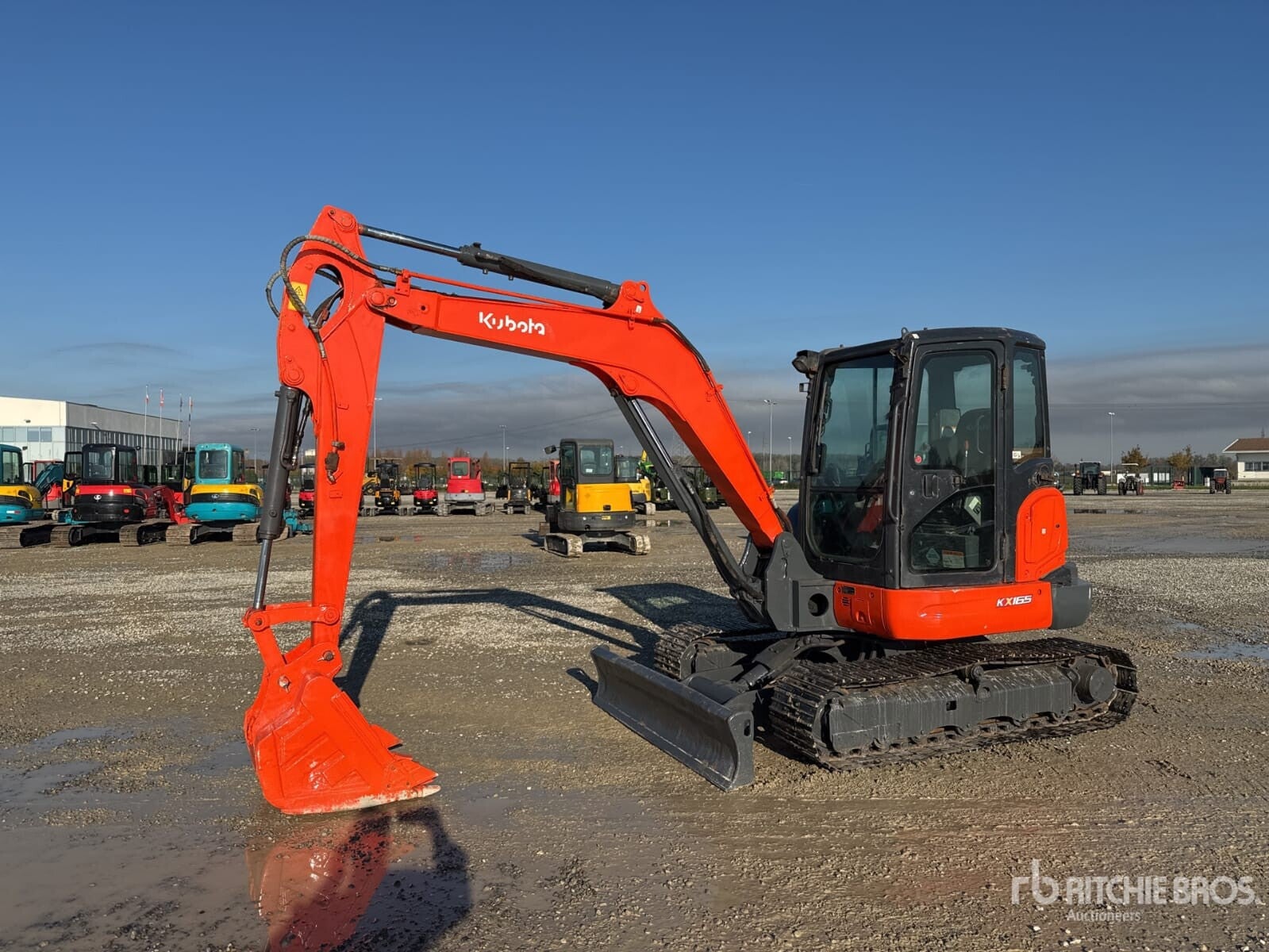 2016 Kubota KX165-5 Mini escavatore