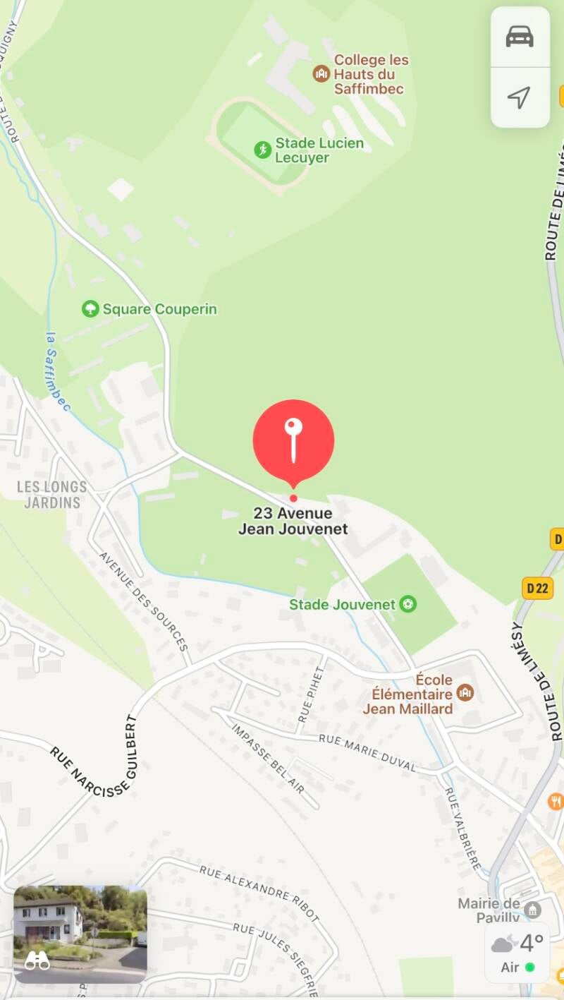 23 avenue Jean jouvenet 76570 pavilly 
