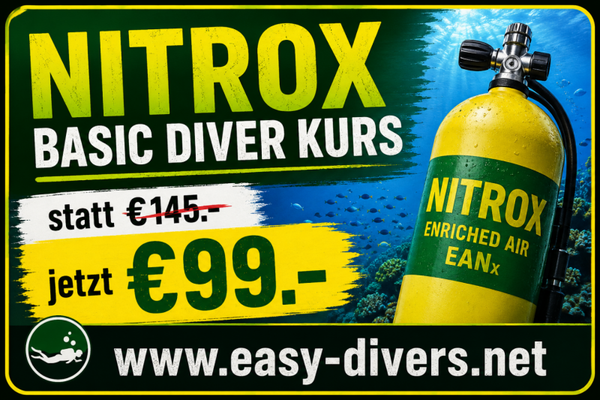 Nitrox Basic Diver Kurs - Starttermin jetzt !