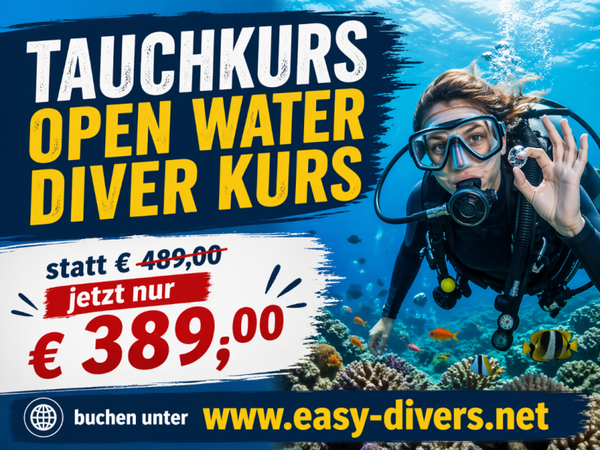 Open Water Diver Kurs - Starttermin jetzt !