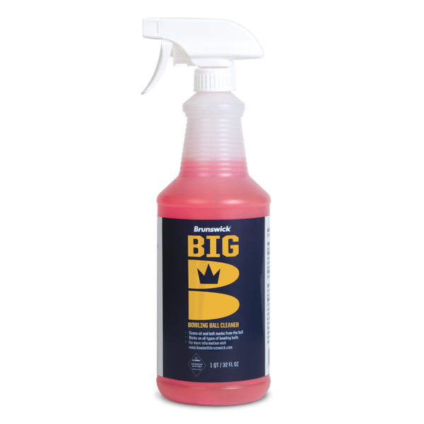 BIG B BOWLING BALL CLEANER - 32 OUNCE BOTTLE