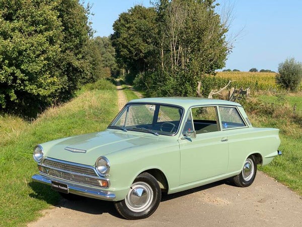 FORD CORTINA 1200 DE LUXE 1965, UNIEKE STAAT, CONCOURSSTAAT