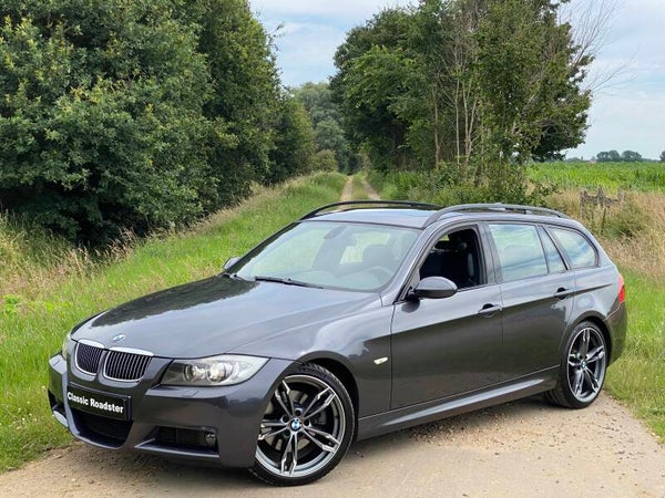 BMW 330i 258PK E91 TOURING, YOUNGTIMER, M SPORTPAKKET, SPORTSTOELEN, PANORAMADAK