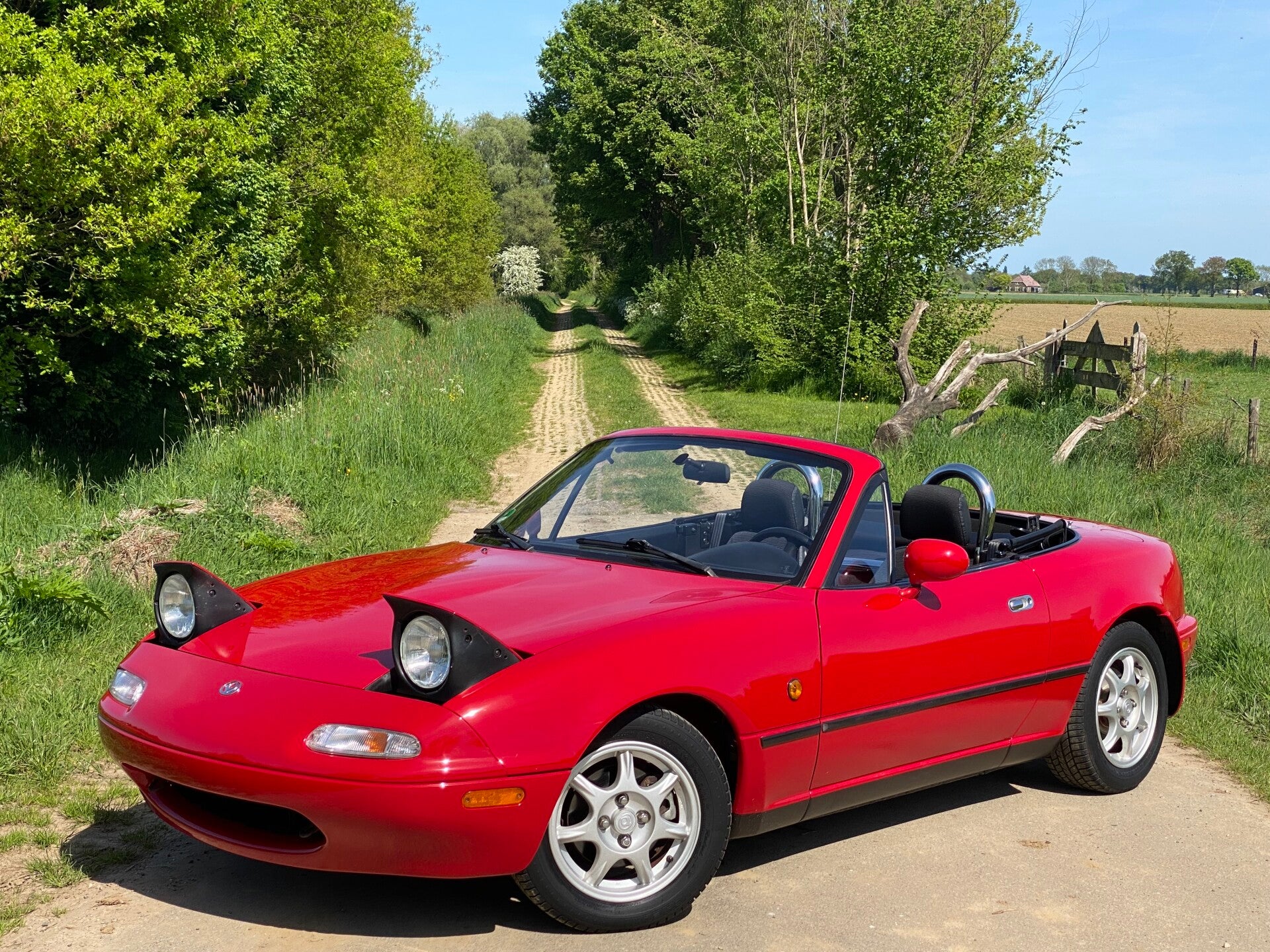 MAZDA MX5 NA 1.6 CLASSIC RED, UNIEKE STAAT!