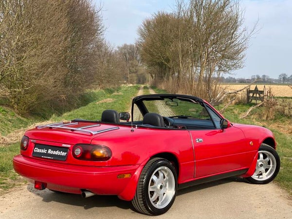 VERKOCHT! MAZDA MX5 NA 1.6 116PK CLASSIC RED, 1990, 2DE EIGENAAR SINDS 1995, ZEER GOEDE STAAT!