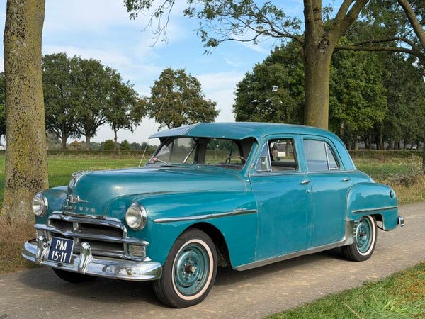 PLYMOUTH SPECIAL DELUXE, 1950, PATINA