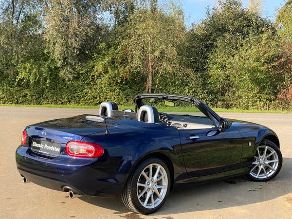 VERKOCHT! MAZDA MX5 NCFL 2.0 160PK SPORTIVE ROADSTER COUPE 6 VERSNELLINGEN, CRUISE CONTROL, LEDER, XENON,