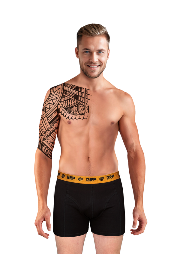 Urban Black – Moderne zwarte boxers. Productcode GRP-RET-003