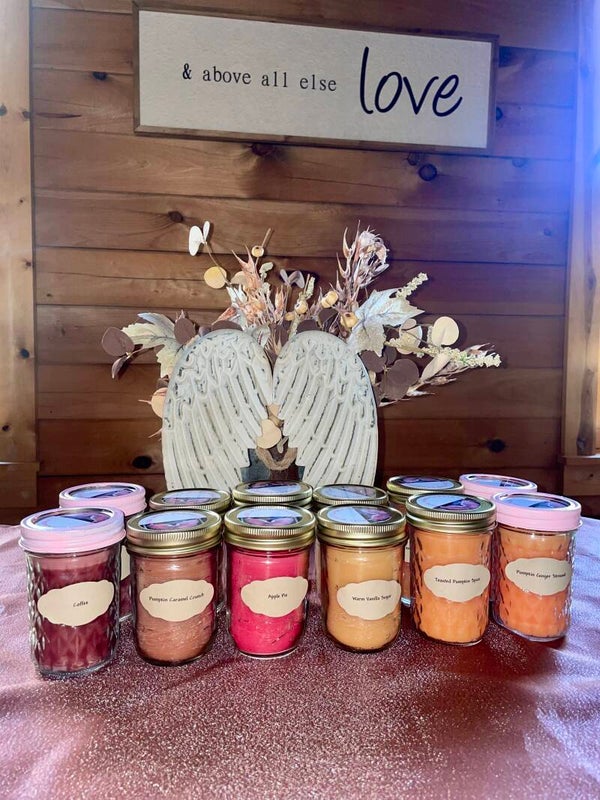 Small Mason jars