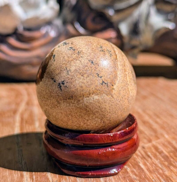 Sphère Jaspe Paysage A - 30 mm