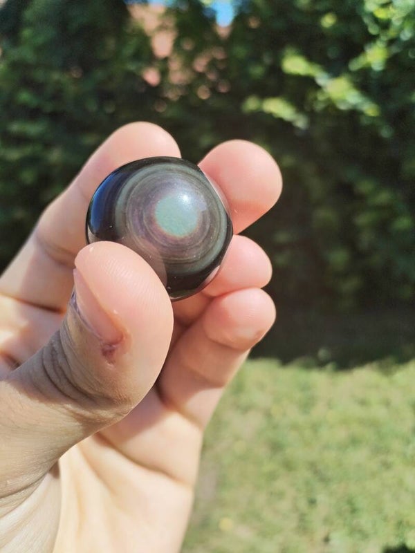 Sphère Obsidienne Œil Céleste #5