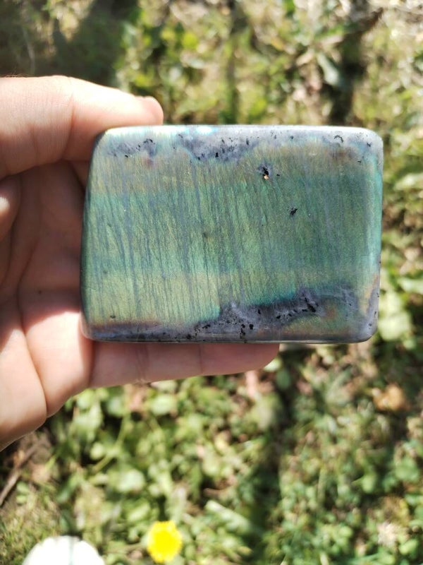 Labradorite Vert-Bleu 360g