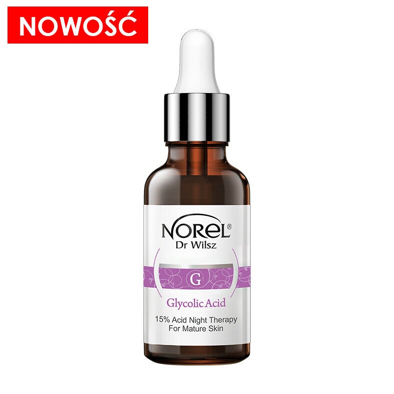 Glycolic Acid - Kuracja kwasowa 15% na noc dla cery dojrzałej