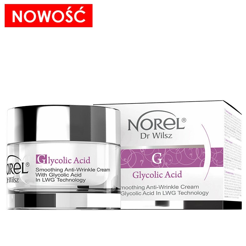 Glycolic Acid - Wygładzający krem przeciwzmarszczkowy z kwasem glikolowym w technologi LWG