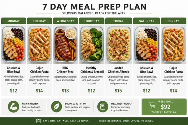 Meal Prep 1 week