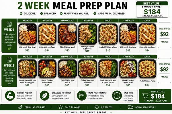 Meal Prep 2 Weeks