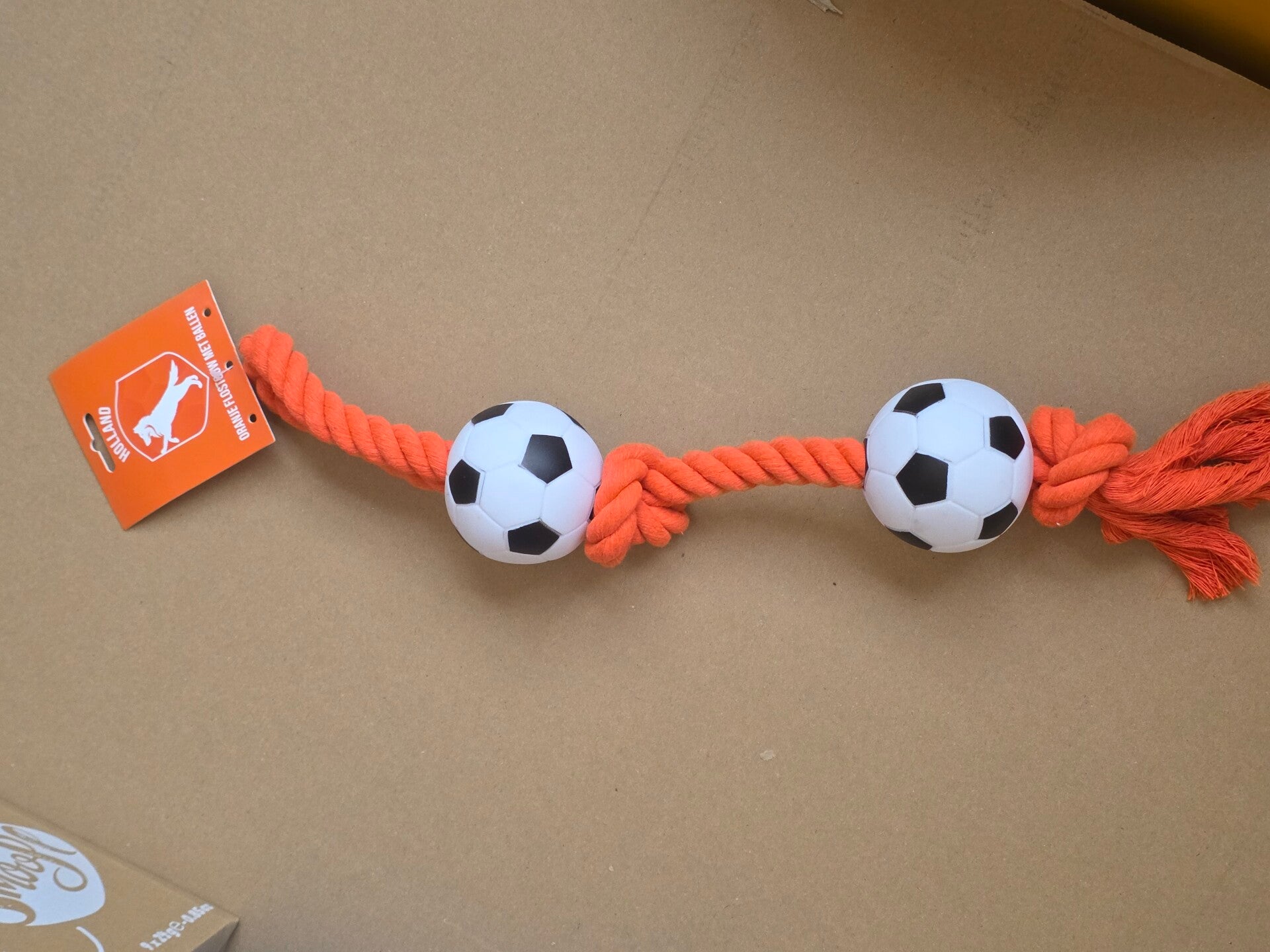 Wk Flostouw met ballen  ong 30/45 cm