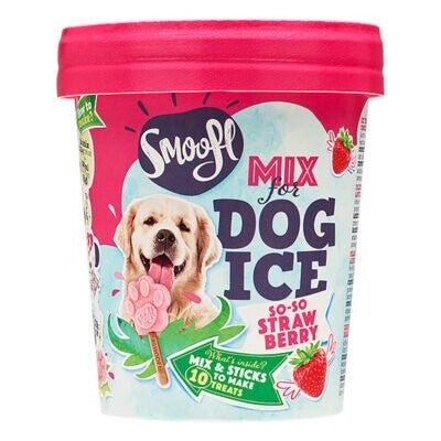 Smoofl hondenijs aardbei 160g