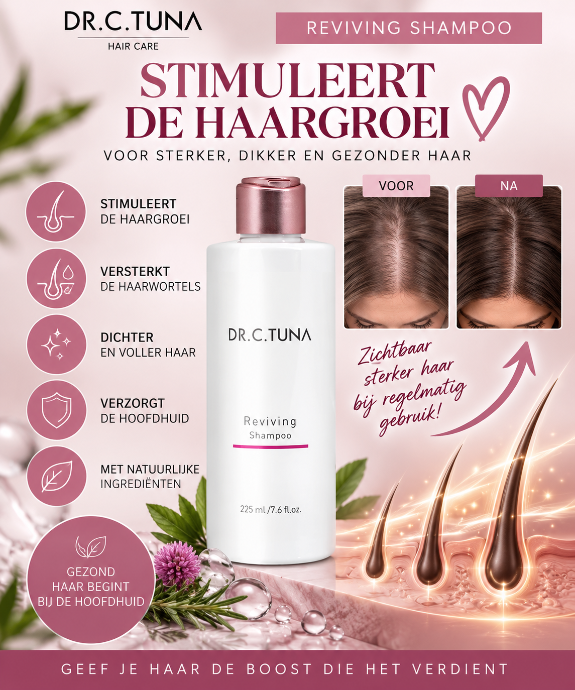 Dr.C.Tuna Reviving Shampoo