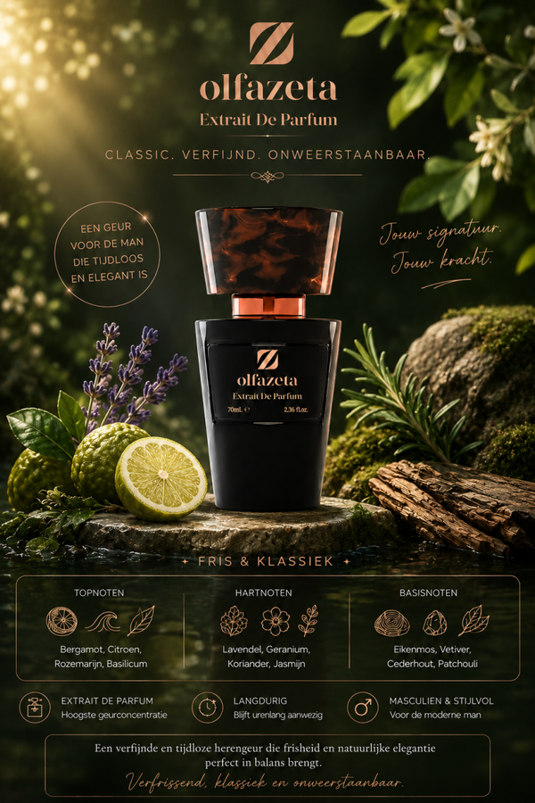 Olfazeta 12  Geïnspireerd op Eau Sauvage 30ml