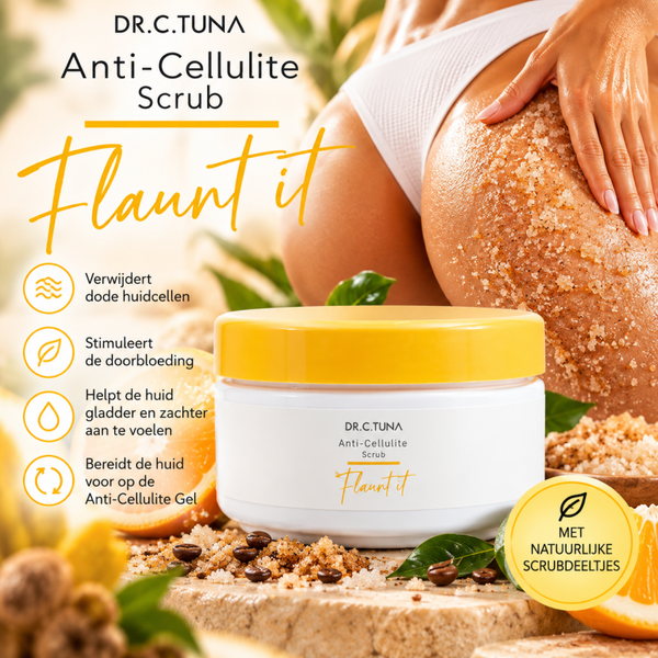 Farmasi Dr. C. Tuna Flaunt It Anti-Cellulite Scrub – Voor een Gladde & Zachte Huid