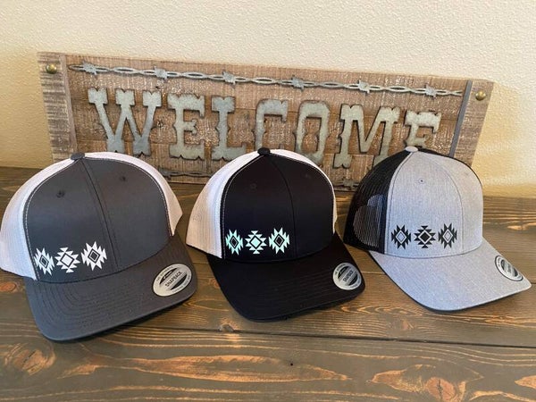 Aztec Western Snapback Hat
