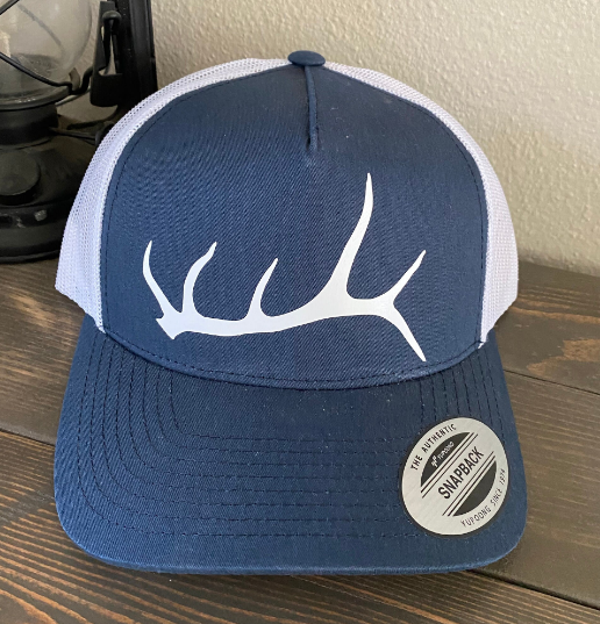 Elk Antler Snapback Hat