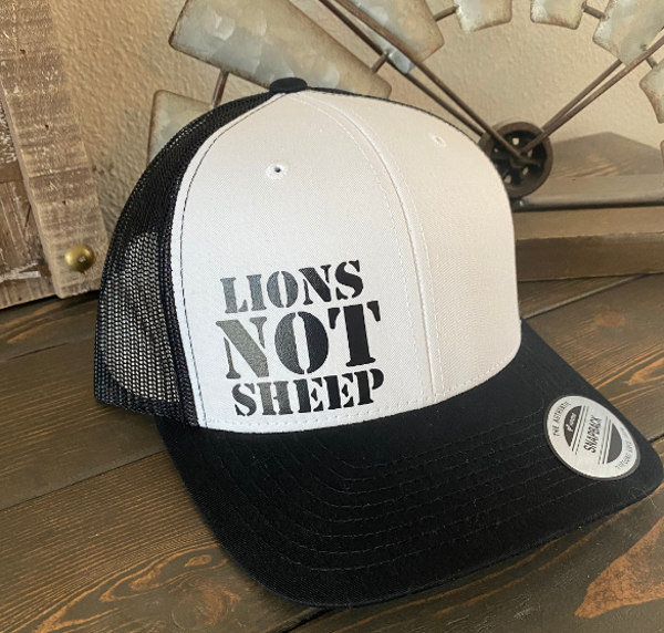 Lions Not Sheep Snapback Hat