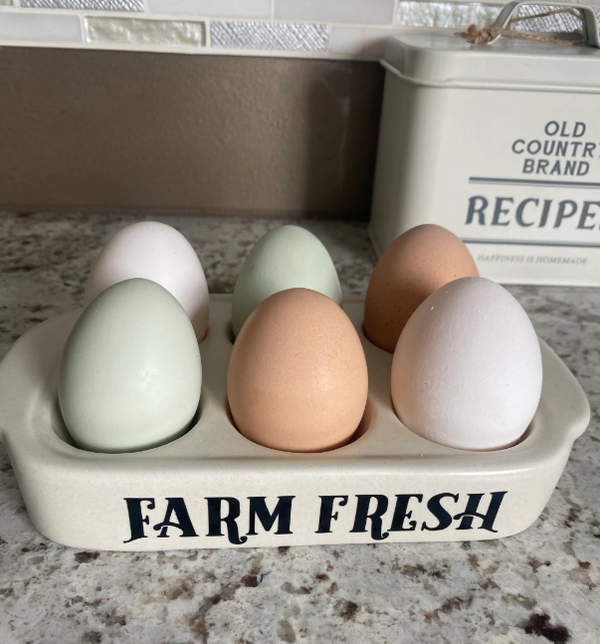 Farm Fresh Egg Display