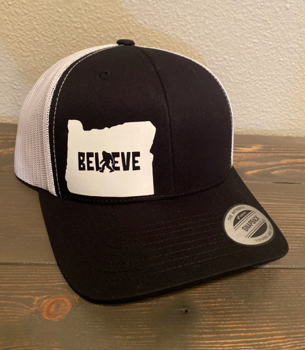 Oregon Believe Bigfoot Snapback Hat