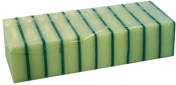 Foam Back Scourer 14 x 9 x 3.5 cm x10