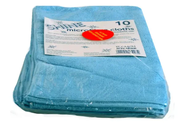 Microfibre Supercloth (Blue) (Yellow) (Pink) (Green) 1x10