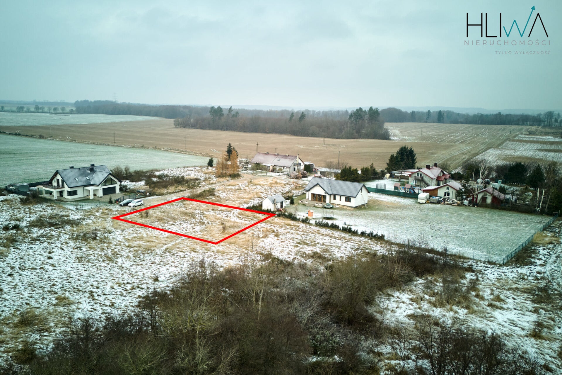 Działka budowlana 1004m2, Mierzyno, gm. Gniewino