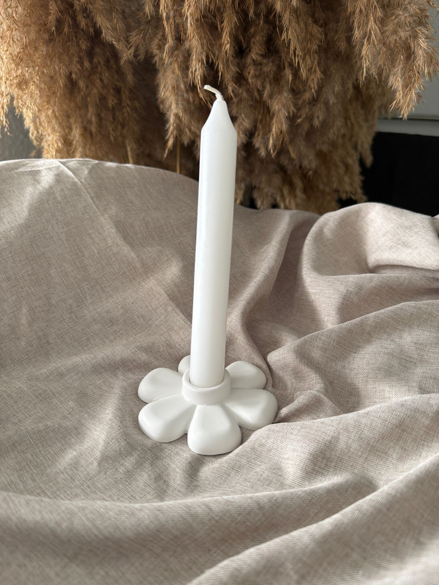 Stabkerzenhalter Blume