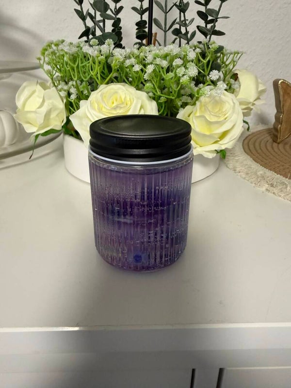 Marmelade Blaubeer Kerze