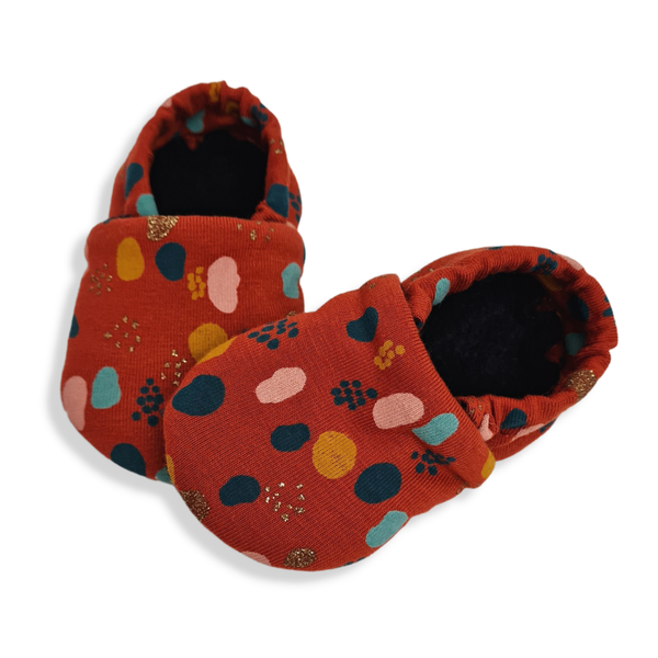 Slofjes Funky dots