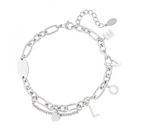 Chunky love bracelet