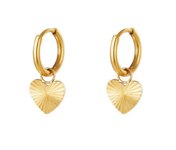 Heart earrings