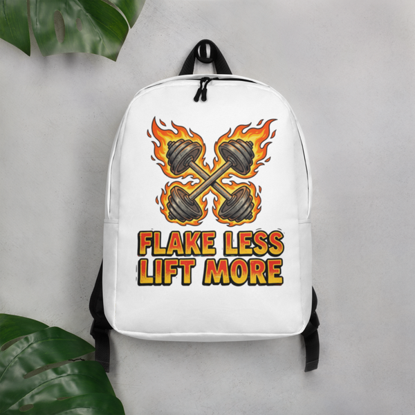 Flake less lift more back pack