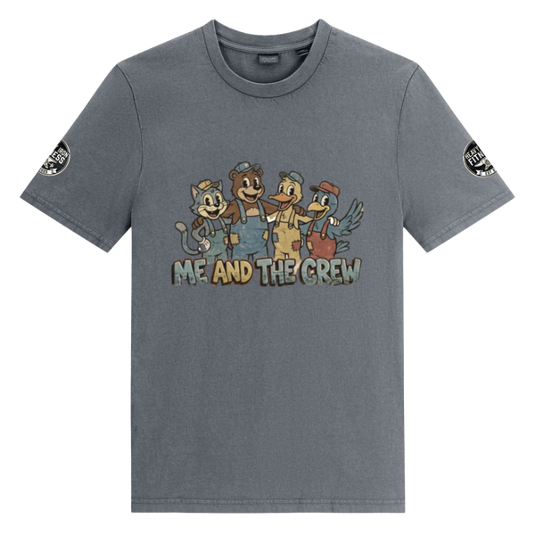 Unisex Me and the crew garment dyed creator 2.0 vintage tee shirt Stanley/Stella