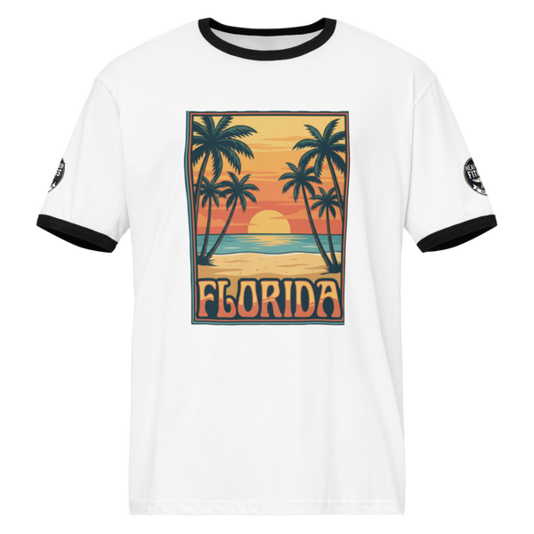 Unisex Florida Ringer tee shirt