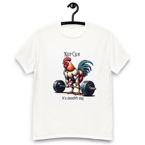 Keep calm it's deadlift day unisex shirt