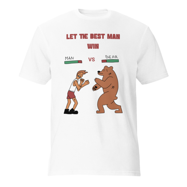 Unisex Let the best man win tee shirt
