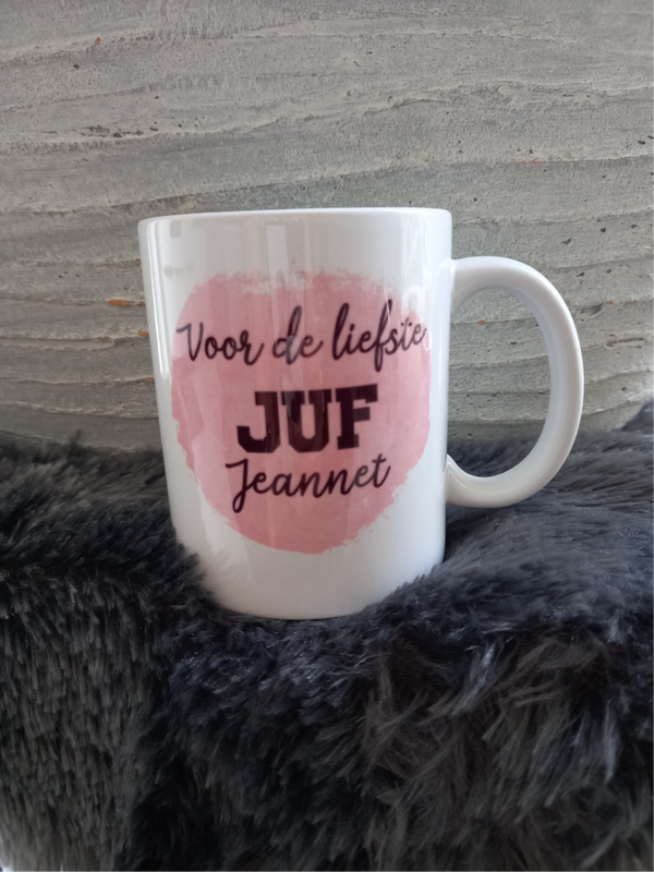 Mok voor de liefste juf